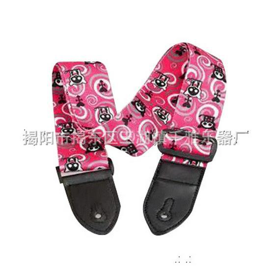 Ethnic-Style Widened Polyester Guitar Straps for Electric Guitars