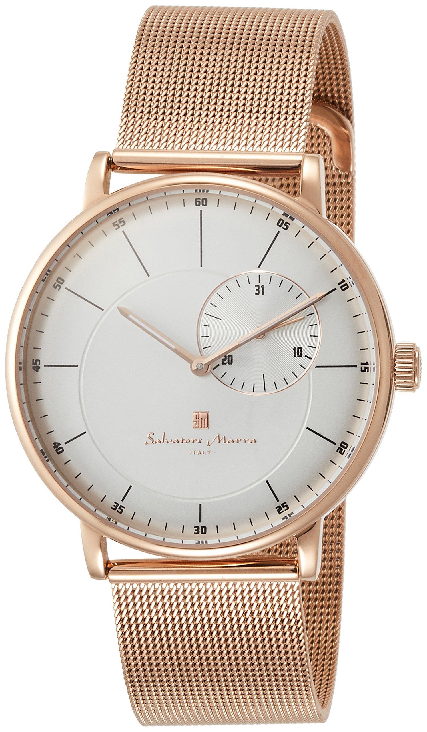 

[Salvatore Mara] Watch Multi-Calendar SM17105M-PGSV Men s Regular Import Silver