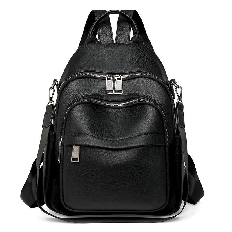 New Trend Backpack Simple Backpack Women's Fashion Versatile Leisure Travel Bag