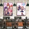 D-Doki Doki L-Literature Club Anime Poster HD Art Sticky Wall Waterproof Home Living Room Bedroom Bar Aesthetic Decoration