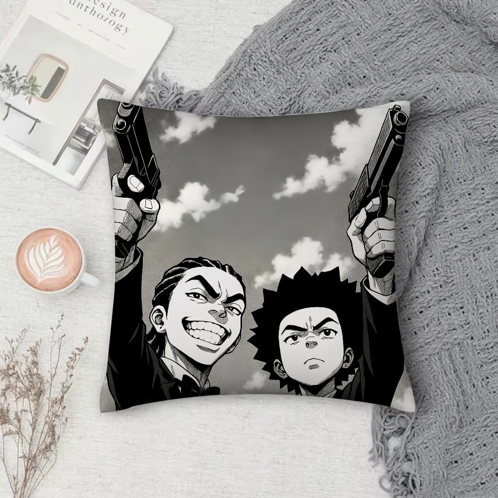 Cartoon T-The B-Boondocks Kissenbezug Quadratisch Sofa mit für Muster bequeme Kissen geeignet von Zimmer