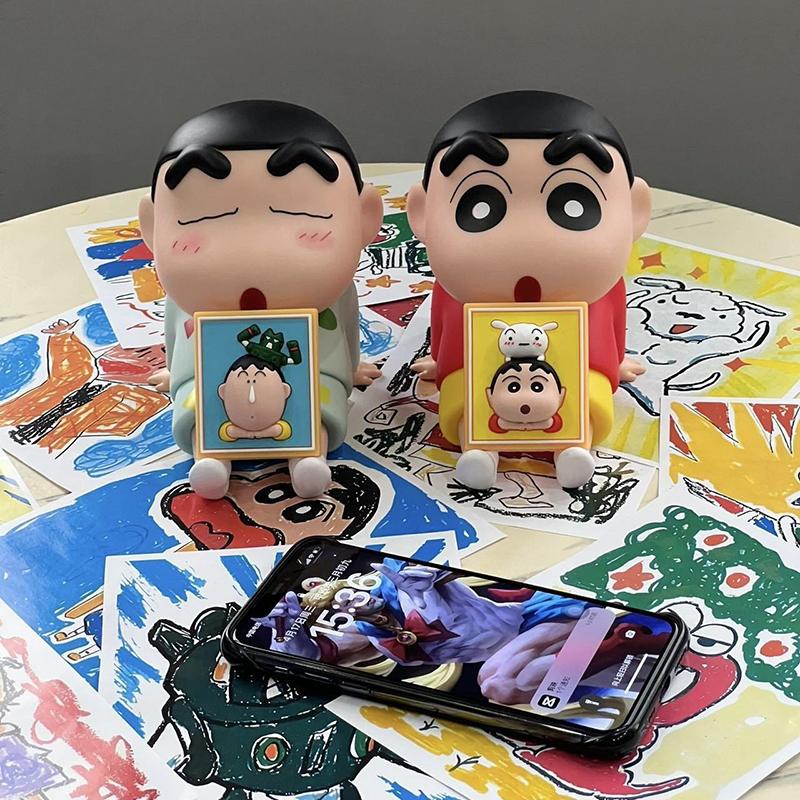 1Pc Table Stand For Pad Samsung Ip Holder Bracket Crayon Shin Chan Universal Desk Mobile Phone Holder Mount Stand