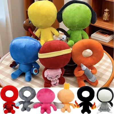 Cartoon Alan Becker Plush Toys Game Youtooz Stick Man Cosplay Plushie Stuffed Pillow Home Sofa Decoration Birthyday Xmas Gifts