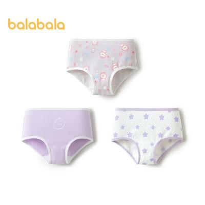 Balabala Mädchen Baumwollunterwäsche 3er-Pack