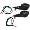 1 Pair Left Right Motorcycle Turn Signal Light LED Indicator Blinker Lamp Replacement for NINJA 250R KLX 250SF
