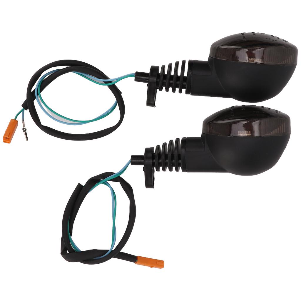 1 Pair Left Right Motorcycle Turn Signal Light LED Indicator Blinker Lamp Replacement for NINJA 250R KLX 250SF