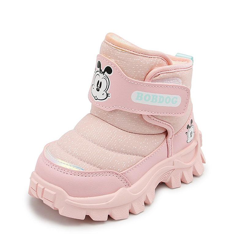 Winter Baby Boots Warm Plush Rubber Sole Toddler Kids Sneakers Infant Shoes Little Boys Girls Boots