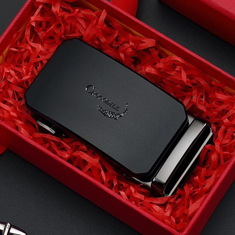 Crocodile Alloy Automatic Belt Buckle