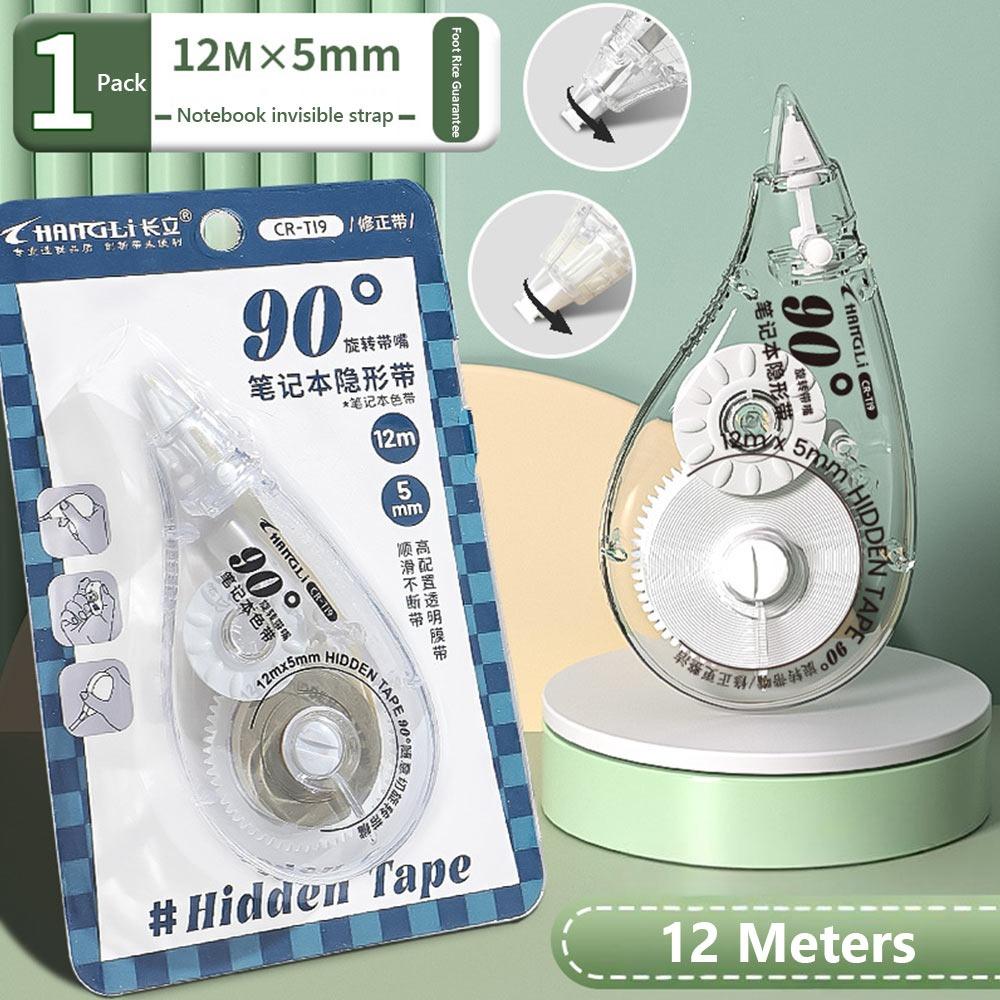 Silent Hidden Correction Tape 12M Large Capacity Study Writing White-out Students
