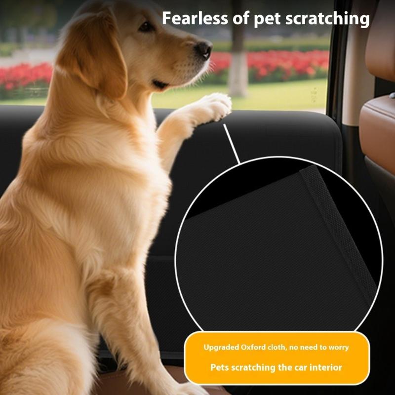 SUV Friendly Pet Car Door Liner Reinforced Waterproof Oxford Cloth Scratch Proof Easy to Clean Design