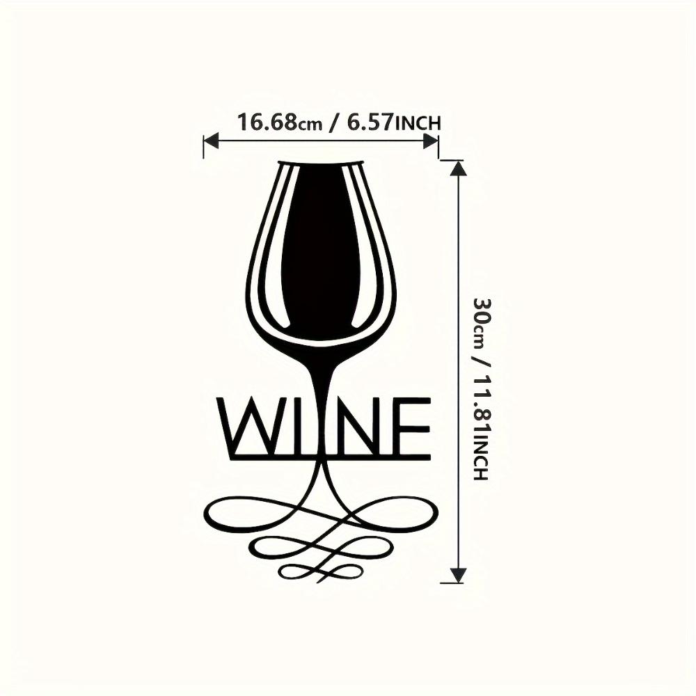 

Custom Metal Wine Wall Art Grape Bottle Design Home Bar Decor Indoor Outdoor