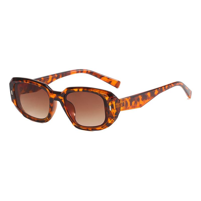 Unisex Small Square Sunglasses Fashion Hip-hop Sun Glasses Candy Color Rice Nail Sunscreen Versatile Sunglass