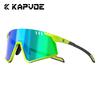 Kapvoe Real Carbon Fiber Sunglasses for Men Photochromic Glasses Ultralight Running Glasses Driving Golf Sports UV400 Women