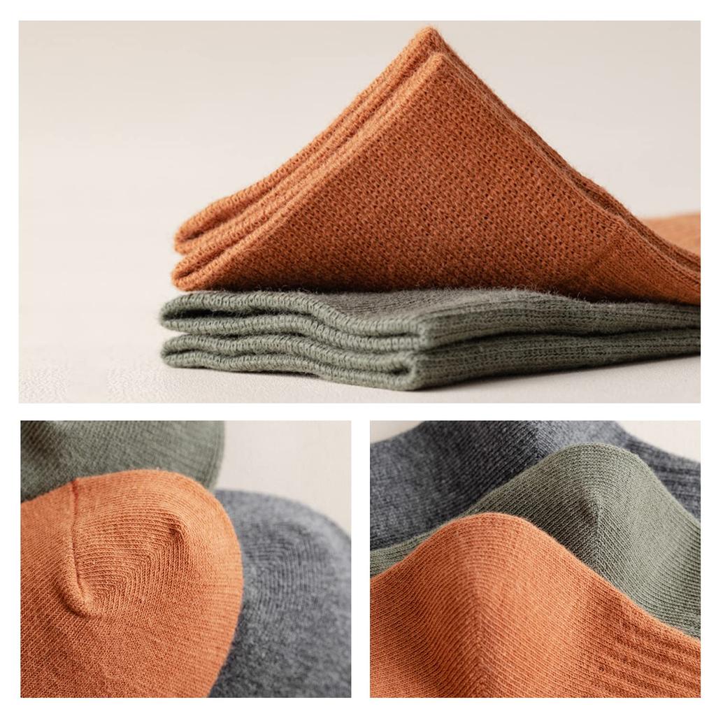 DAMILY Casual Athletic Socks for and Sizes Stylish Colorful Sock Crew Day Sizes Men's Spring, Autumn, Winter, 27-29cm, Socks, 7-Pair Set, Cotton,