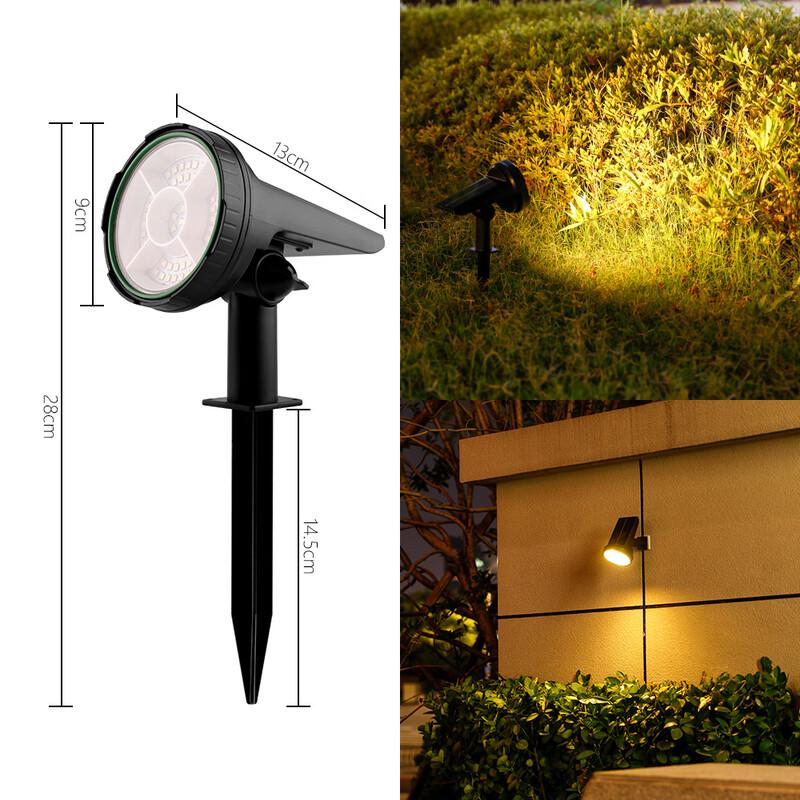 Nu Feng Solar Powered Outdoor Garden Spotlights