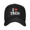 Ich liebe Tren Baseballkappe Golfhut Unisex Golf benutzerdefinierte Kappen Trucker-Kappe Kappen für Unisex Damen