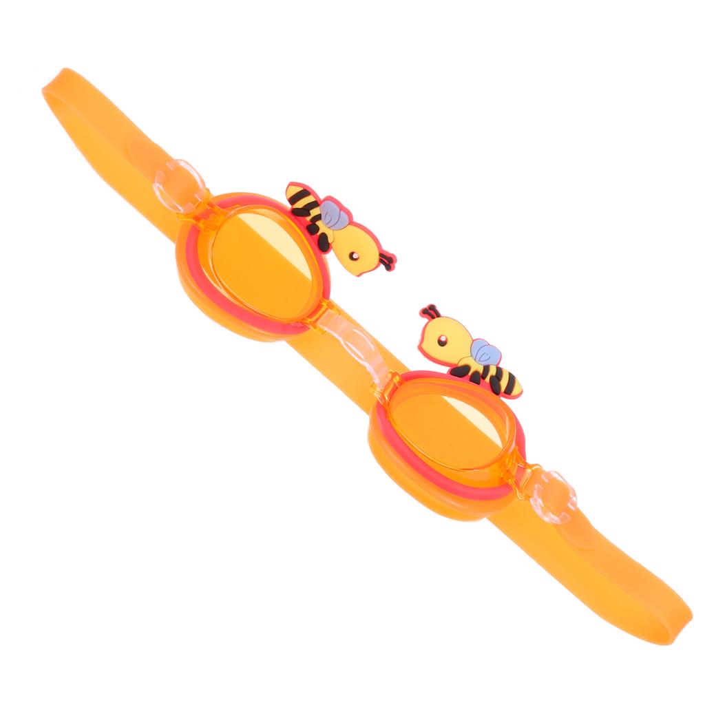 Kinder Schwimmbrille Biene Antibeschlag Silikonstöpsel Leichtgewicht Kinder Schwimmbrille Tragbar 4 7 Hochwertiges Material
