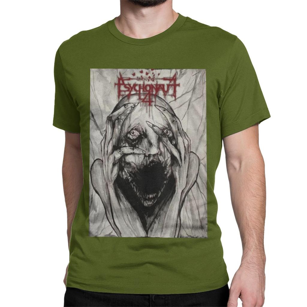 Psychonaut 4 Tričko Unisex Ženy Heavy Black Metal Rock Funny 100% bavlna Tričko Tričko Crew Tričko Krátký rukáv Tričko Letní Oblečení Unisex