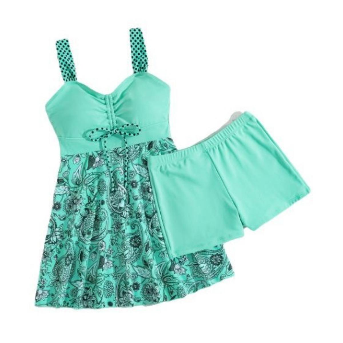 

Раздельный купальник женский чувственный бикини, элегантная юбка плоский угол Pure Lust пляжный купальник женский 2XL синий