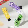 Versatile 3-in-1 U-Shape Bottle Cap & Groove Cleaning Brush: Rotatable, No Dead Corners