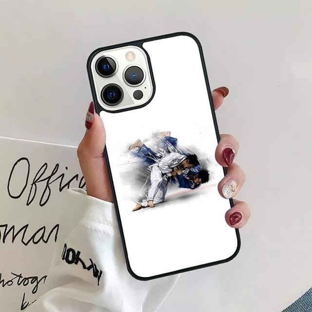 I LOVE Janpan Judo Original Phone Case Cover For iPhone 17 Air 15 16 14 13 12 Pro Max 11 Pro Max Plus Coque Shell