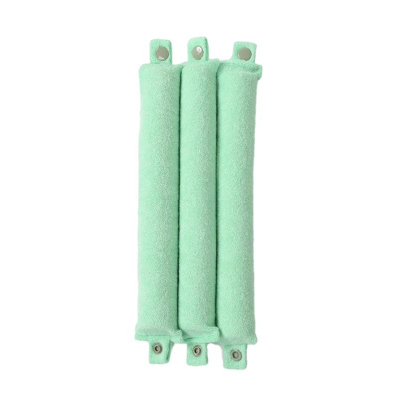 3pcs Heatless Hair Curler Overnight Heatless Curls Blowout Rods Headband Blow Out Hair Rollers Terry Cloth Rods For Long Hair