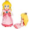 Sanei Boeki Super Mario All Star Collection Peach Plush Toy 9.5x9x26cm