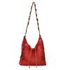 2025 Casual Fashion New Exquisite Knitting Square Shoulder Bags Solid Simple Hollow Out Sense of Luxury Crossbody Bags for Women