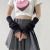 Arm Attached Arm Arm Landmine Black [Lamerry] Covers, Lace, Sleeves, Warmers, Covers, Kimono, Cute, Style, Subculture, Cosplay, Lolita, Women's,