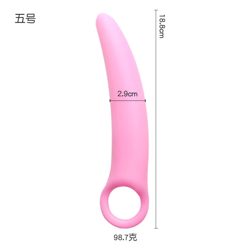 Silicone Crescent Anal Plug Female Butt Plug Dildo Anal Stimulation G-Spot Masturbation Adult Sex Toys for Women Men