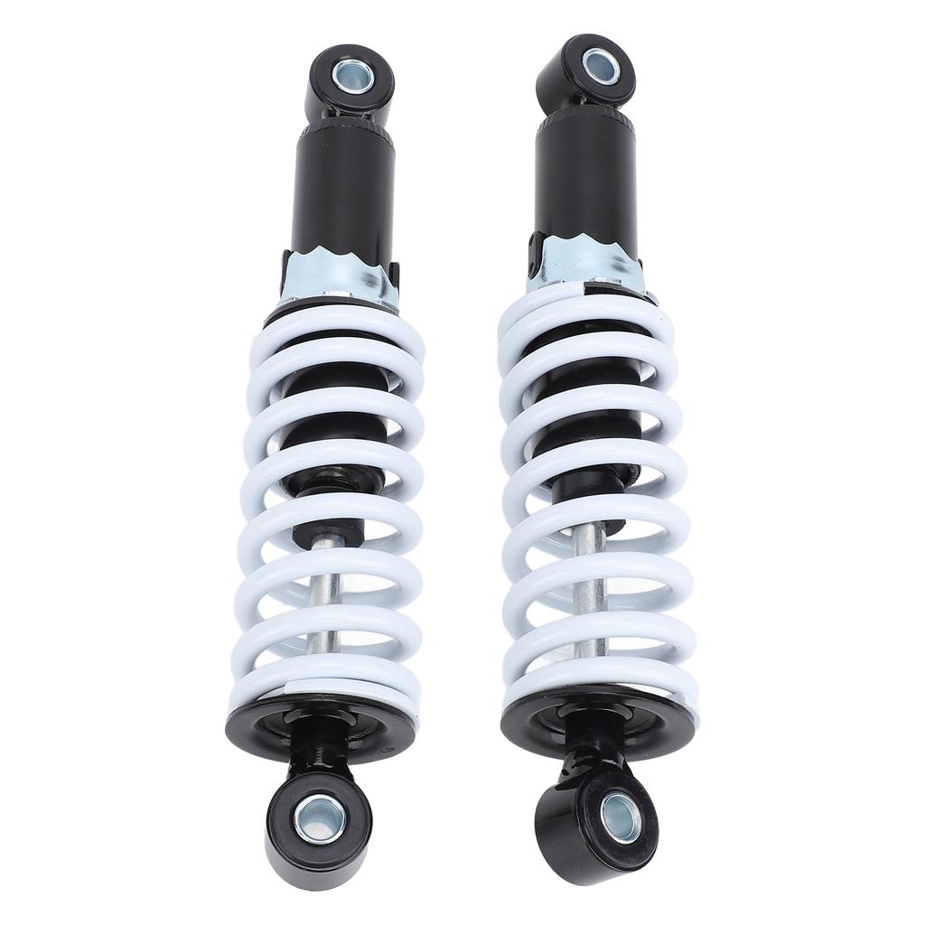 2Pcs Shock Absorber 250mm Hole Distance 450lbs Load Bearing Adjustable Damping for 50cc 70cc 90cc 110cc Dirt Pit Bike
