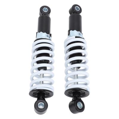 2 Pièces Amortisseur 250mm Distance entre Trous 450lbs Capacité de Charge Amortissement Réglable pour Moto Cross Pit Bike 50cc 70cc 90cc 110cc