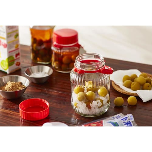 Toyo Sasaki Glass Fruit Wine Storage Bottle, 8 Liter (No. 10), 8000ml, Made In Japan, Ume Bottle, Fruit Wine Bottle, Glass Container, Storage Jar, Ume