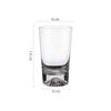 Snow Mountain Cup Household Wine Utensils Juice Mug Cold Drink Cups Cocktail Glass Transparent Drinkware Fuji Mountain Glass Cup