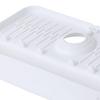 Bathroom Faucet Water Catcher Mat Sink Draining Pad behind for Farmhouse