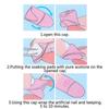 Nail Polish Clip Soak Off Silicone Cap UV Gel Polish Remover Wraps Degreaser Cleaner Tip Finger Cover Varnish Manicure Tool
