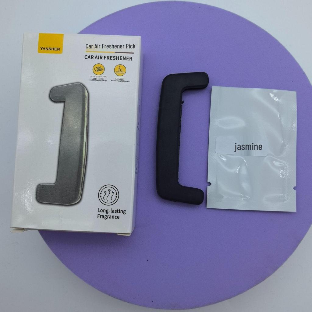 Car Air Freshener: Long-lasting Solid Fragrance for Air Vents & Interior Deodorizing.