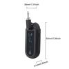 Wireless Guitar System Rechargeable Guitar Transmitter Receiver Set UHF Adjustable Volume for 6.35mm and 3.5mm Guitar