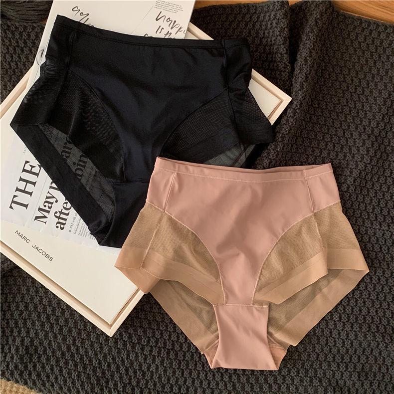 Mid Waist Seamless Panties Women High Elastic Female Underwear Woman Panties Briefs Plus Size Underpants Quality Bragas XXXL