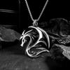 Necklaces, Men'S Jewelry, Exquisite Titanium Personalized Dragon Pendant.