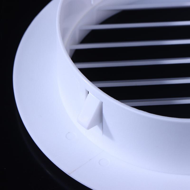 1 Peça Peças de Cozinha Banheiro Grelha Válvula de Extração de Ventilação Tampa de Abertura de Ar Condicionado Plugue de Poeira Tampa Decorativa para Dutos de Parede