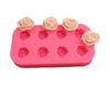 1PC Jiulian rose shape silicone mold flower DIY hand-baked fondant cake mold Epoxy resin mold