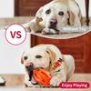 3-Pack Dog Chew Toys for Aggressive Chewers,Rubber Dog Toy for All Breeds Dog Durable Squeaky Puppy Chew Toys for Teeth Cleaning
