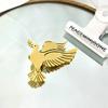 Edelstahl Broschen für Damen Metall Taube Brosche Damen Anzug Reversnadeln Schmuck Zubehör Romantische Hochzeitsfeier Geschenke