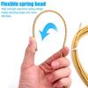 Fishing Line Clamp Wire Puller Lead All-round Wiring Tool High-Strength Spring Steel Multi-Layer Design Smooth Cable Pull Tool