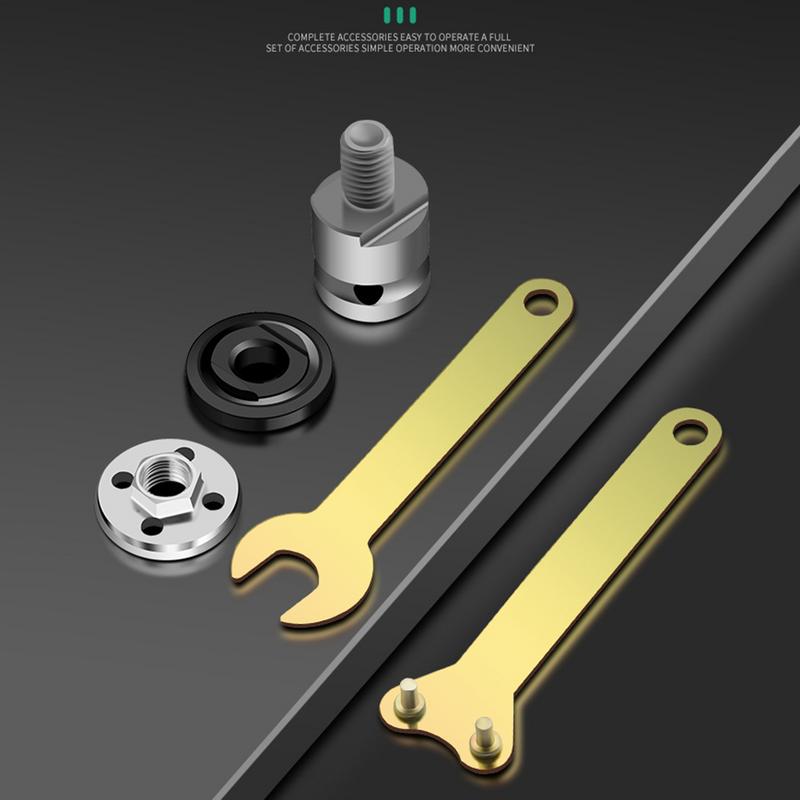 Angle Grinder Wrench 7X Grinder Spanner Wrench Kit Professional Gadgets Electric Drill Supplies Drilling Equipment For Polishing