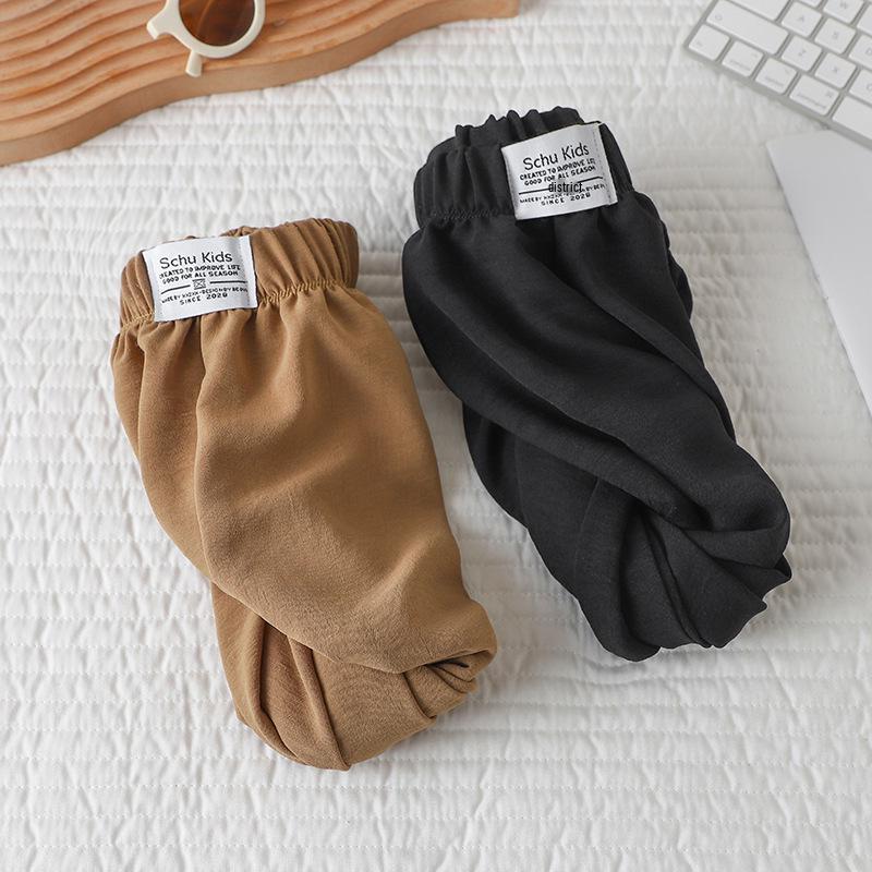 2025 Summer Kids' Mosquito-Proof Wide-Leg Pants - Lightweight, Long, Loose-Fitting for Boys and Girls