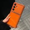 Luxury Snow Mountain Texture Camera Proteciton Phone Case For Samsung S26 S25 S24 FE Ultra Plus Shiny Diamond Shockproof Cover