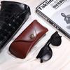 Box Glasses Box Eye Glasses Holder Sunglasses Pouch Leather Glasses Case Eyewear Protector Case