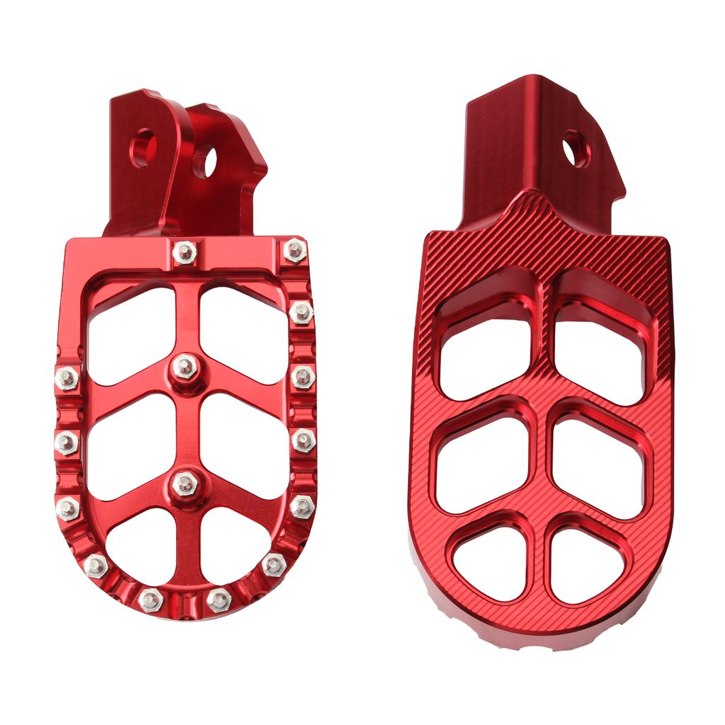 Motorcycle CNC Aluminum Footrest Footpegs Foot Pegs Pedal For Surron Parts Ultra Bee Off-Road Electric Dirt Bike Accessories